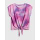8. Girls' quick-drying sports crop-top 4F 4FJRSS26TFTSF2387-90A