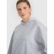 4. Women's sweatshirt with hood, open, 4F 4FRAW25TSWSF2462-26M