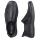 3. Rieker 05264-00 Men's Black Leather Slip-On Shoes