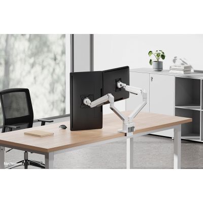20. Neomounts DS70-250WH2 Monitor Holder/Stand for 81.3 cm (32") Monitors, Desk, White