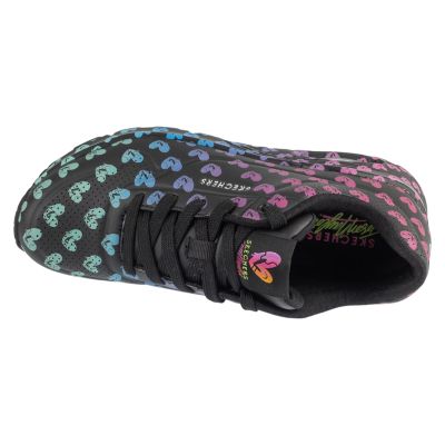 3. Skechers Uno – Live Colorfully 190006-BKMT Black 36