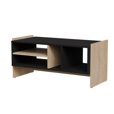 PORTO coffee table 100x50x46 oak/black