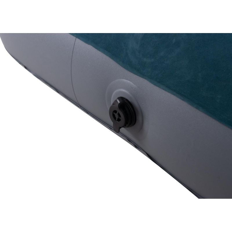 15. FLOCKED MATTRESS FOR 1-PERSON WITH BUILT-IN FOOT PUMP 191x73x22CM 24130