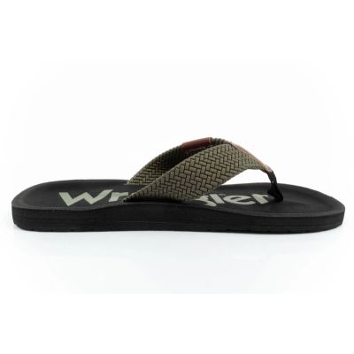 4. Wrangler men's shoes Zane Flipflop green flip-flops