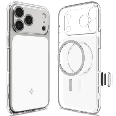 2. Spigen Ultra Hybrid MagSafe Case for iPhone 18 Pro / 17 Pro - White