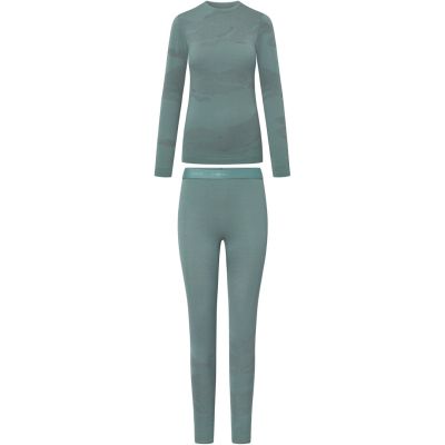 11. VIKING Gasher Lady Set Merino women's underwear size M green