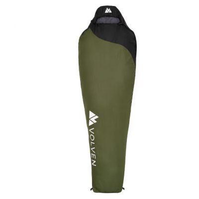 Volven Superlight II Travel Sleeping Bag - Olive Green Right