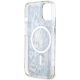7. Guess Leopard MagSafe case for iPhone 14 - blue