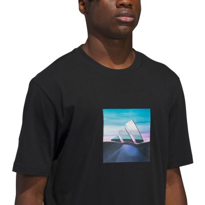 4. Men's adidas Summer Heat Graphic T-shirt black KC9244