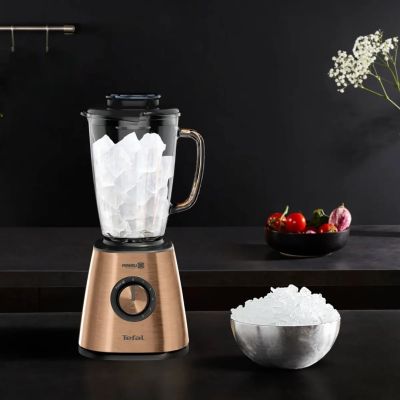 6. TEFAL | Blender | BlendForce BL439G10 | Tabletop | 800 W | Jar material: Glass | Jar capacity: 1.75 L | Ice crushing | Copper