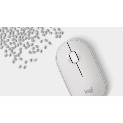 14. Logitech Pebble 2 M350s White Mouse