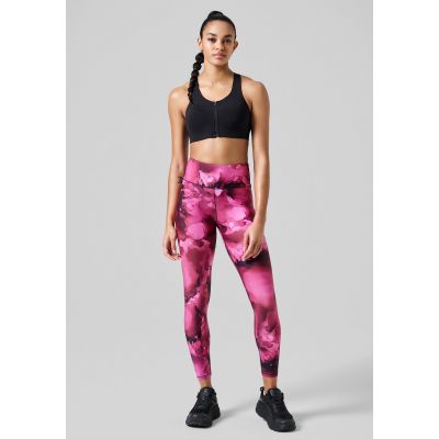2. CASALL Ultra High Waist Printed Tights Leggings, Pink