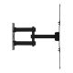 MACLEAN TV MOUNT / HANGER 32-55'' MACLEAN TV MOUNT / HANGER, MAX VESA 400X400, 32-55", UP TO 25KG, BLACK, TILT ADJUSTMENT