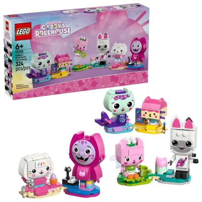 9. LEGO GABBY'S DOLLHOUSE 11215 Gabby's Buildable Cat Friends