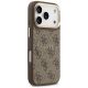 4. Guess 4G PU Classic Logo MagSafe Case for iPhone 17 Pro - Brown