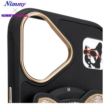10. Nimmy Glasses Cool nag MagSafe case for iPhone 16 - black