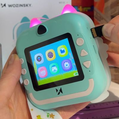 17. Wozinsky WDT-02 Thermal Printer Camera for Kids - Blue