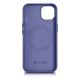 3. iCarer Case Leather Cover Genuine Leather iPhone 14 Plus Light Purple (MagSafe Compatible)