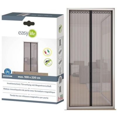 37. SLAMB DOOR MOSQUITO NET 100X220 CM WITH MAGNETIC CLOSURE
