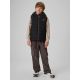 3. Boy's vest with synthetic filling 4F 4FJRSS26TVJAM397-20S