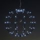 13. SOLAR HANGING LAMP BALL 30CM 120 LED COOL WHITE