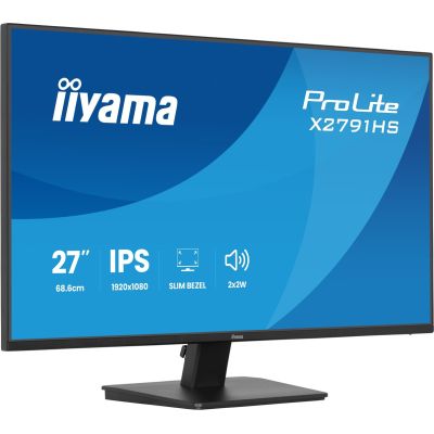 25. iiyama ProLite X2791HS-B1 computer monitor 68.6 cm (27") 1920 x 1080 px Full HD LED Black