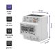 3. QOLTEC THREE-PHASE ENERGY CONSUMPTION METER FOR DIN RAIL | 230V | LCD | 4P