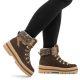 15. Waterproof Women’s Brown Platform Hiking Boots Rieker Y6210-25
