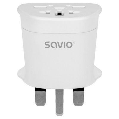 7. SAVIO TRAVEL ADAPTER GLOBAL SOCKET - UK PLUG AP-05