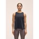 2. CASALL Women's Laser Mesh Flow Tank Black