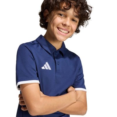 14. adidas Entrada 26 Polo Navy Blue Kids' T-shirt JZ6627