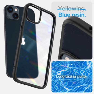 7. Spigen Ultra Hybrid iPhone 14 Plus Case - Matte Black