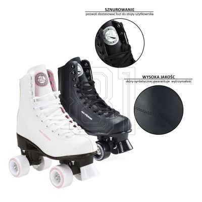 38. Roller skates Nils Extreme NQ8400S Black size 38