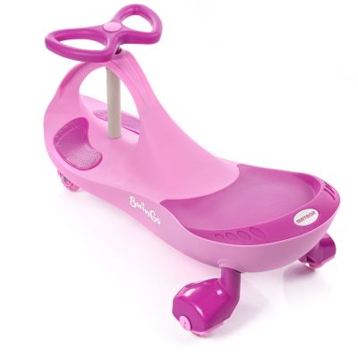 10. Pink Meteor Swingo Gravity Ride-On