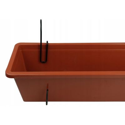 37. HANGER HOOK FOR BALCONY BOXES AGROHANG BLACK