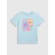 6. Girls' regular printed T-shirt 4F 4FJRSS26TTSHF4418-33S