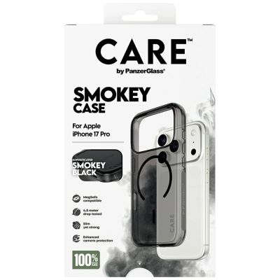 5. CARE by PanzerGlass Flagship Urban Explorer Case w. Black MagSafe for iPhone 17 Pro - Black