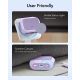 7. ESR Orbit Halolock MagSafe case for AirPods Pro - purple
