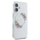 4. Guess IML Flowers Wreath MagSafe iPhone 16 Plus Case - Clear