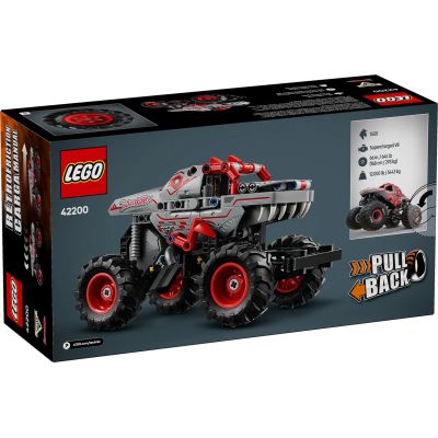 9. LEGO Technic 42200 – Monster Jam ThunderROARus with Pull-Back Action