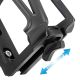 2. Rockbros 31210029 Motorcycle Bottle Holder - Black and Red