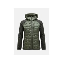 Kurtka Peak Performance M Helium Down Hybrid Hood zielony