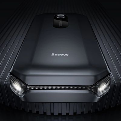 13. Baseus Power Bank Power Starter Jump Starter Booster 10000mAh 12V (1000A / 500A) + Crocodile Cables Black (CGNL020101)
