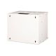11. 19" 9U wall-mounted network cabinet, SOHO PRO 460 x 540 x 400 mm, glass door, gray, unassembled, 60 kg