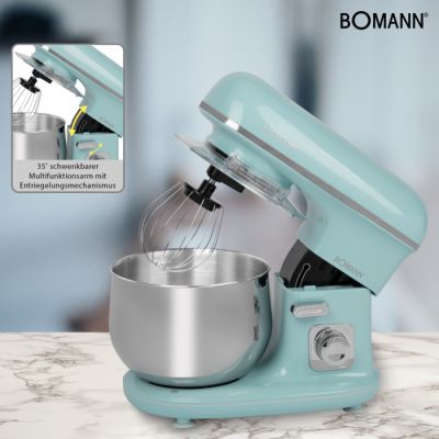 10. Bomann KM 6030 Mint Food Processor