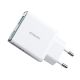 3. Joyroom JR-TCF14 20W USB-A USB-C Super Slim Wall Charger - White