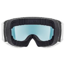 Uvex topic FM spheric winter sports goggles White Unisex Blue, Yellow Spherical lens