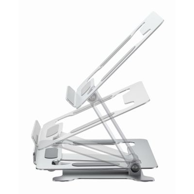 15. GEMBIRD FOLDABLE NOTEBOOK STAND 15.6" SILVER