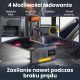 5. Extralink Bluetooth Solar Emergency Radio with Crank Dynamo Powerbank 4000mAh with SOS Flashlight BT-4000 Portable Analog and Digital Black, Orange