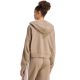 3. adidas Essentials 3-Stripes French Terry Quarter-Zip Women’s Sweatshirt Beige KF8315